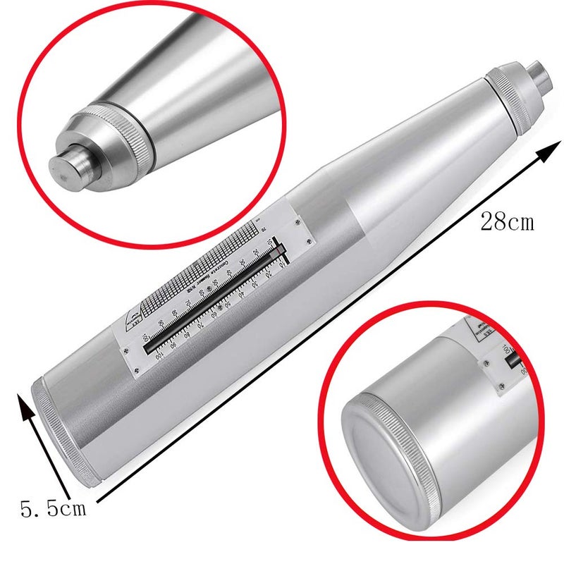 VOTOER Professional Concrete Test Hammer Rebound Tester Hammer Resiliometer 10-60Mpa - Image 3